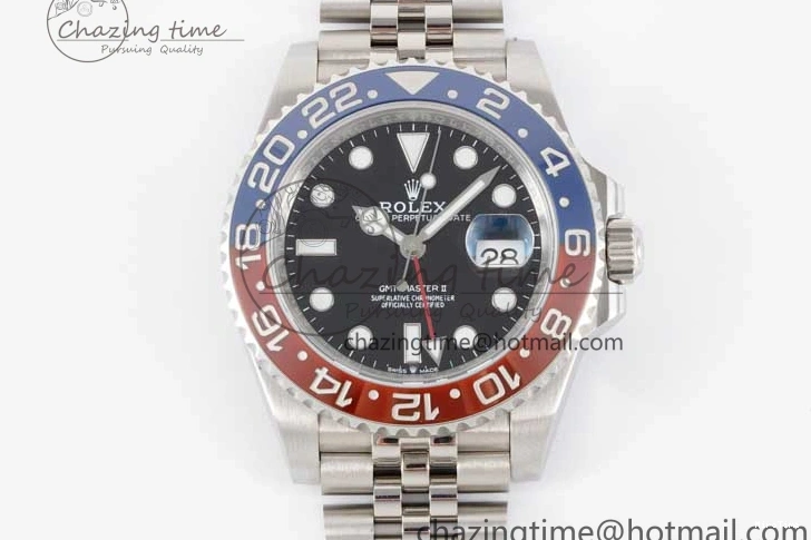 MiroTime 0521 GMT Master II 126710 BLRO 904L SS APF 1:1 Best Edition on Jubilee Bracelet VR3285 CHS Soft 2048